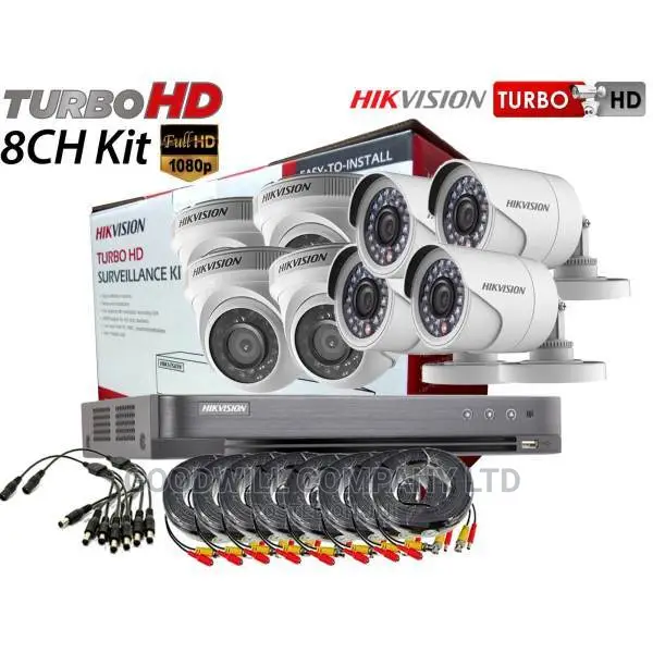 8 Channel CCTV Camera Kit ( 8 Cameras) G