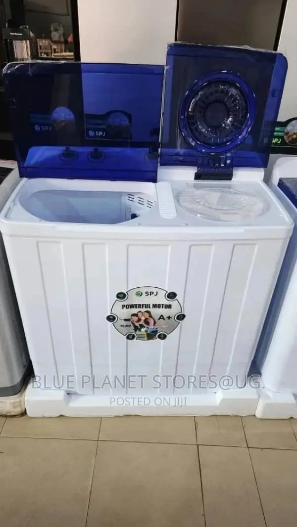 SPJ 15kgs Manual Twin Tub Washing Machines \\ TLWTU-15SAM