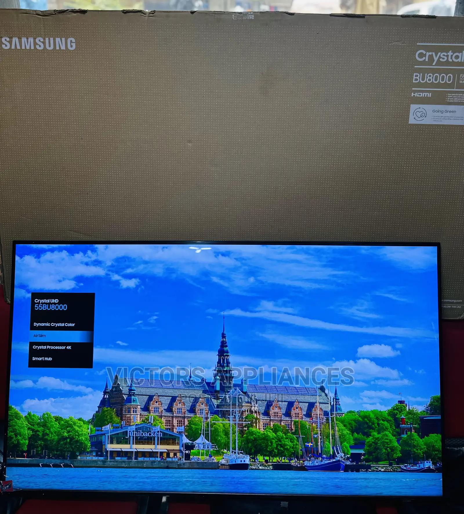 55inches Samsung Crystal Uhd Smart TV