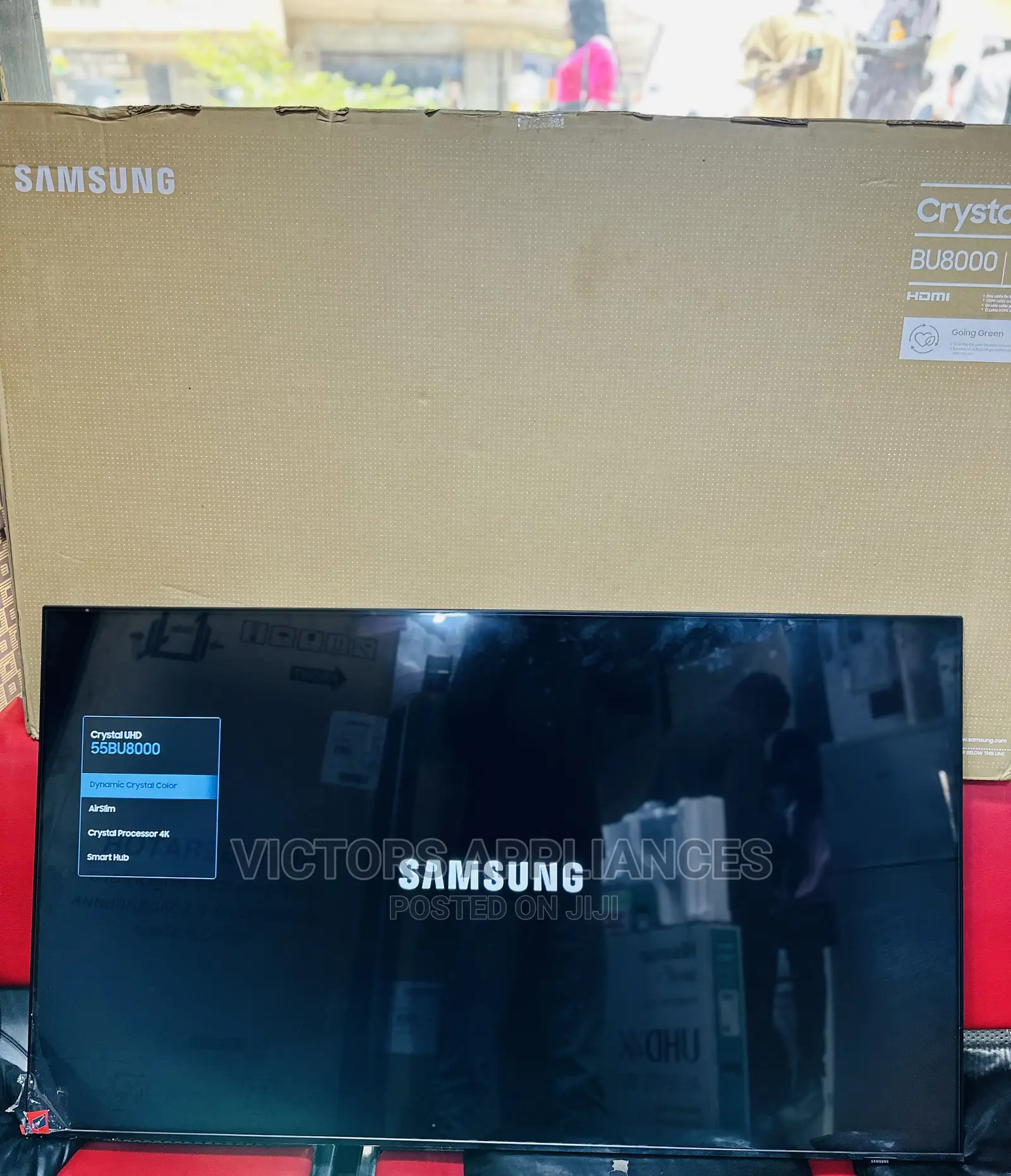 55inches Samsung Crystal Uhd Smart TV