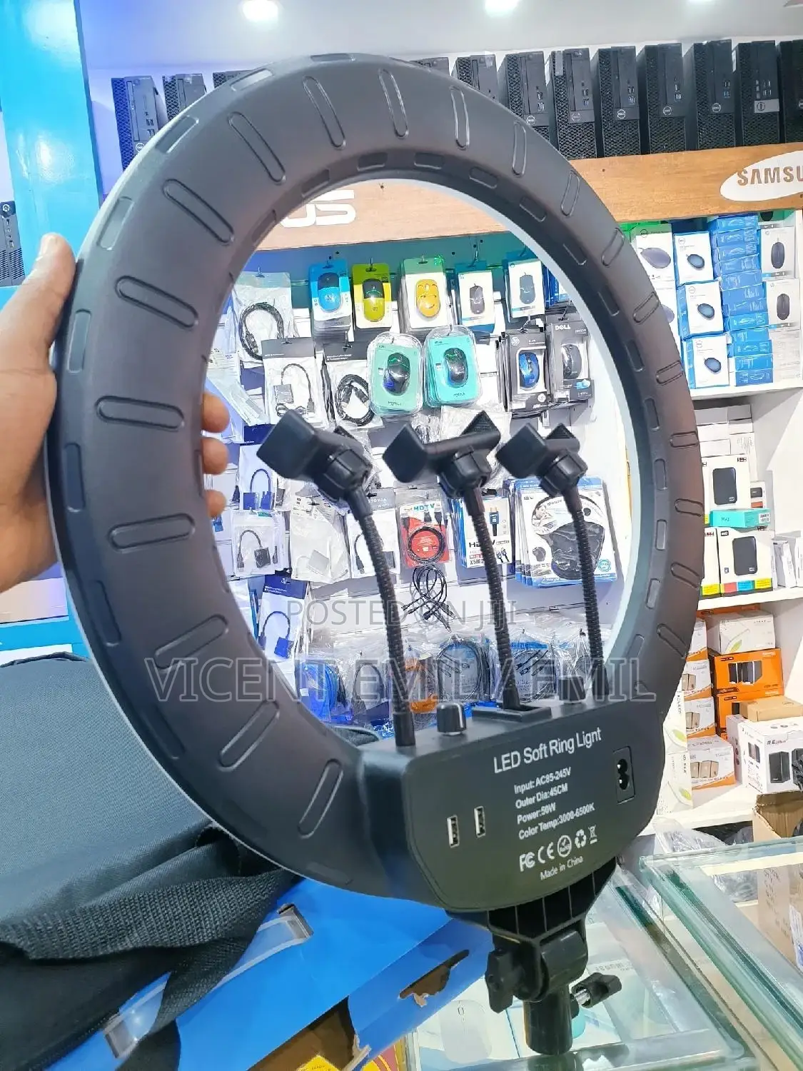 RL-18 LED Soft Ring Light