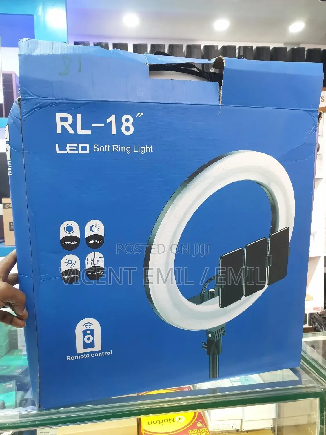 RL-18 LED Soft Ring Light