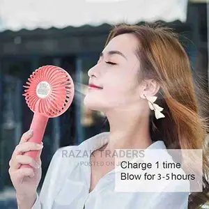 Mini Rechargeable Table Fan