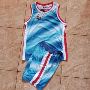 Brand New Kids Plain Basketball Jerseys