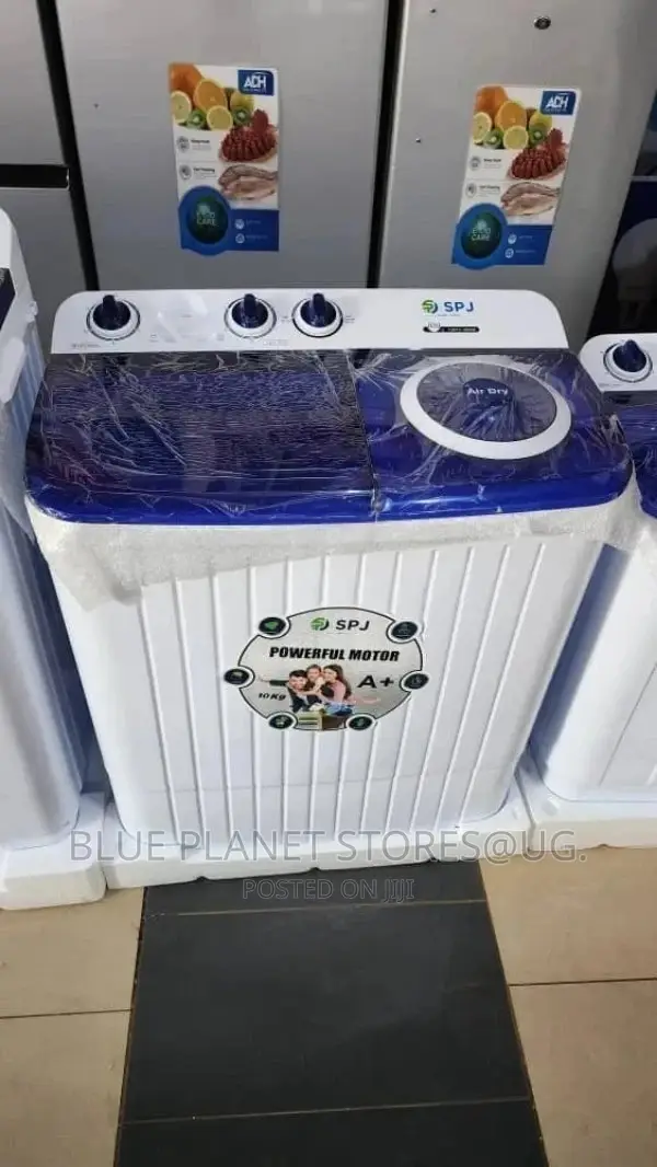 SPJ 10kgs Semi Auto Twin Tub Washing Machines \\ Top Loader.