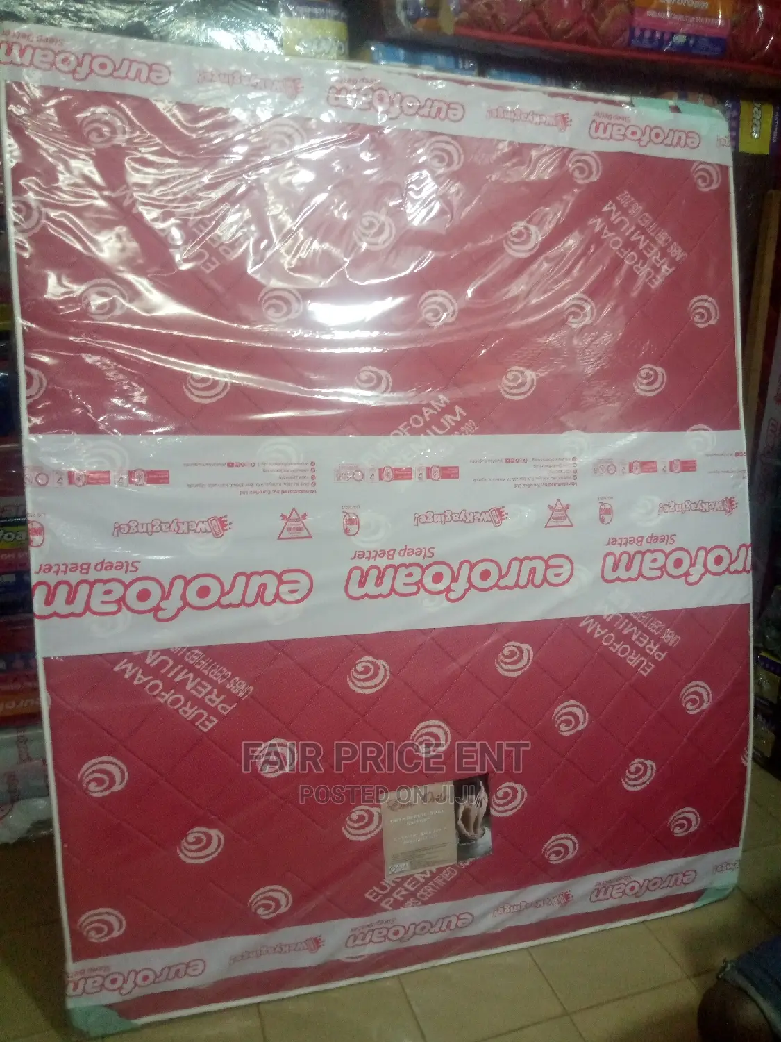Orthopedic Medical Mattress.6x6x8inches.( Brown)