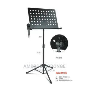 Straight Quick Release Tripod Portable Music Sheet Stands