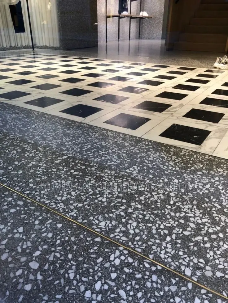 Outstanding Terrazzo Flooring.