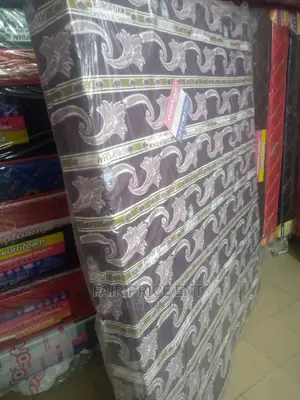 Eurofoam Mattress 5x6x6inche Open Cover.( Blue)
