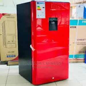 Hisense 230L Single Door Fridge RR229D4RED; Water Dispenser,