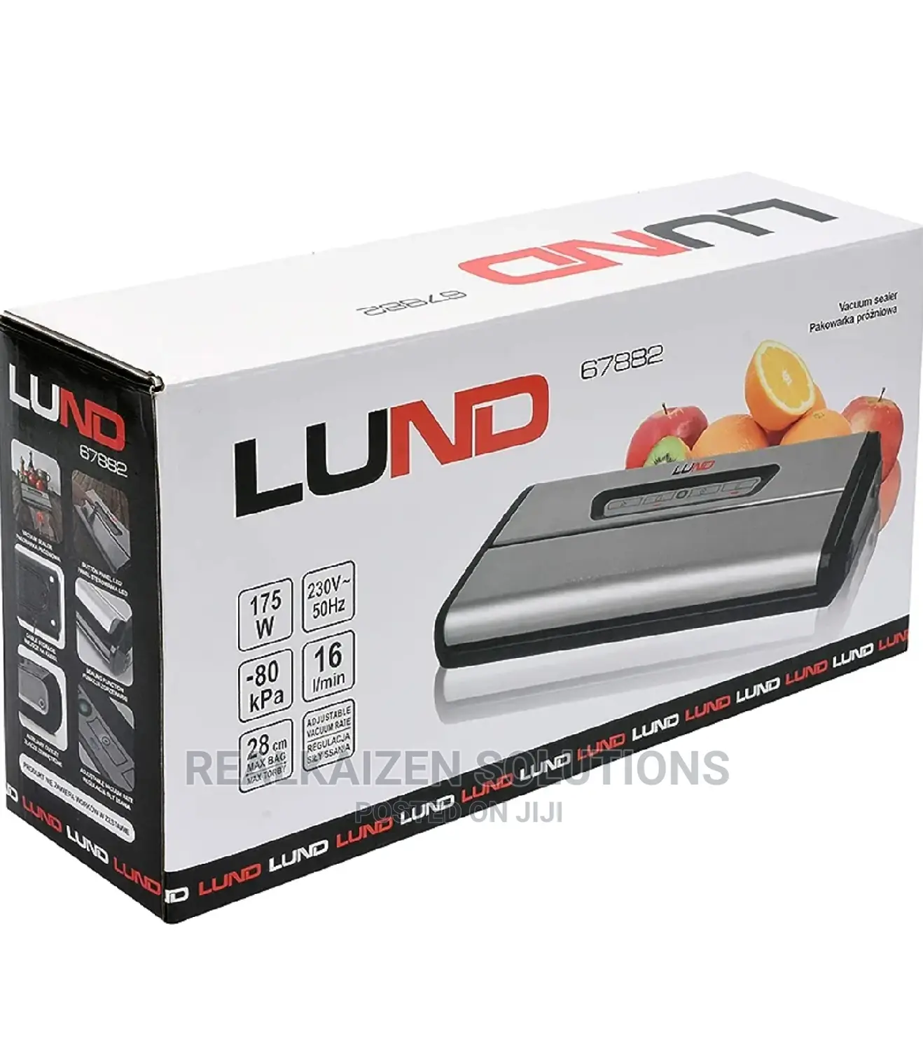 Poland LUND Stainless Steel Vacuum Sealer 175W