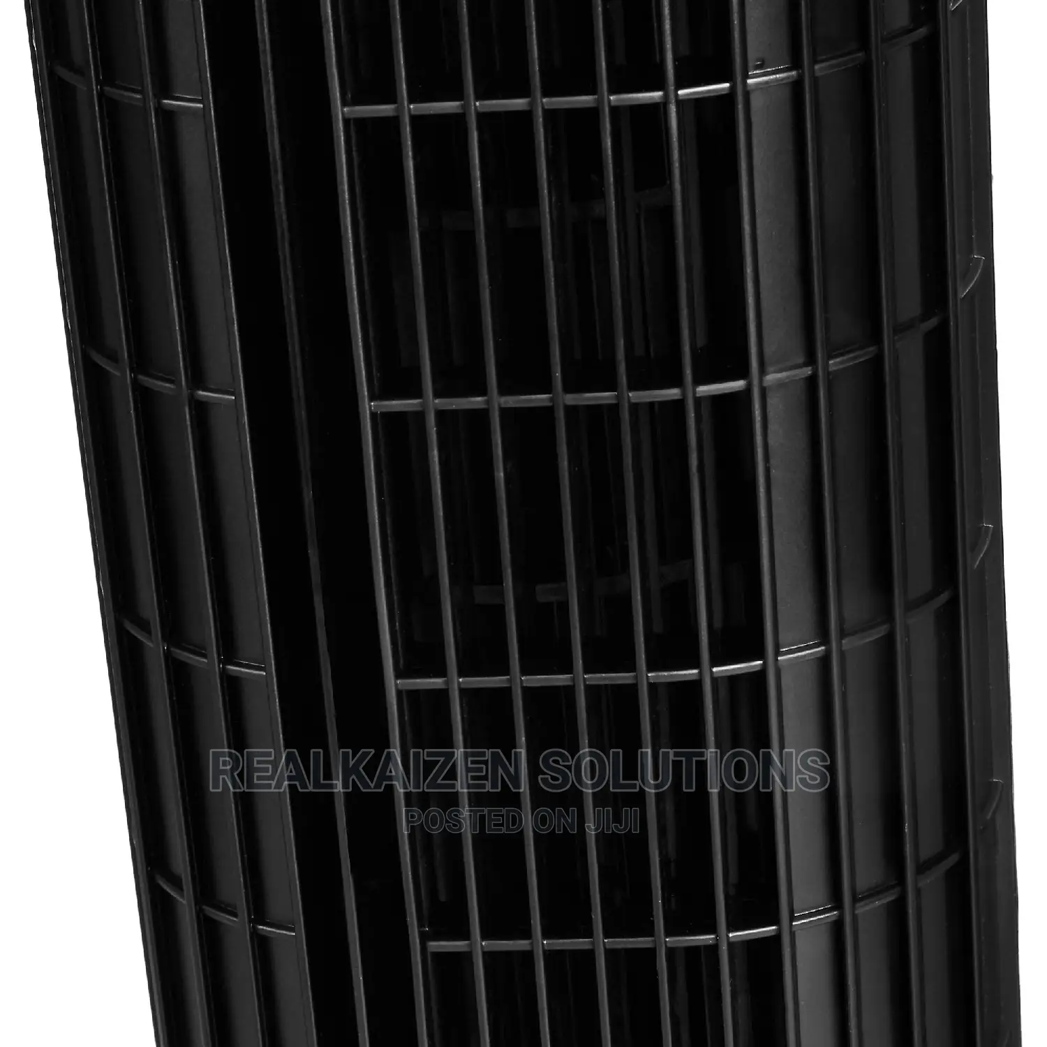 UK BASICS 3 Speed Oscillating Portable Tower Fan 45W