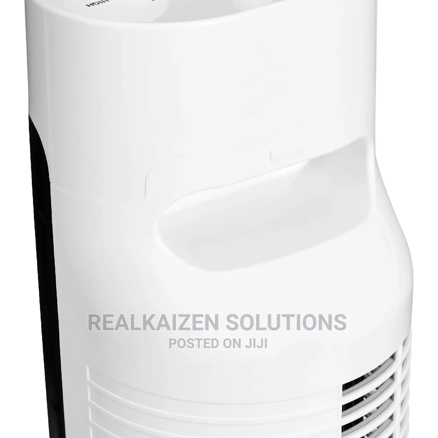 UK BASICS 3 Speed Oscillating Portable Tower Fan 45W