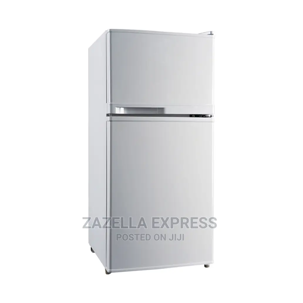 Hisense 120l Rd-10dr Double-Door Fridge (Defrost) – Silver