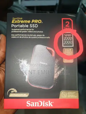 Extreme Pro Portable SSD 2tb