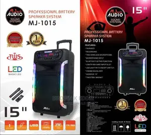 Mjack Rechargeable Speaker 15”