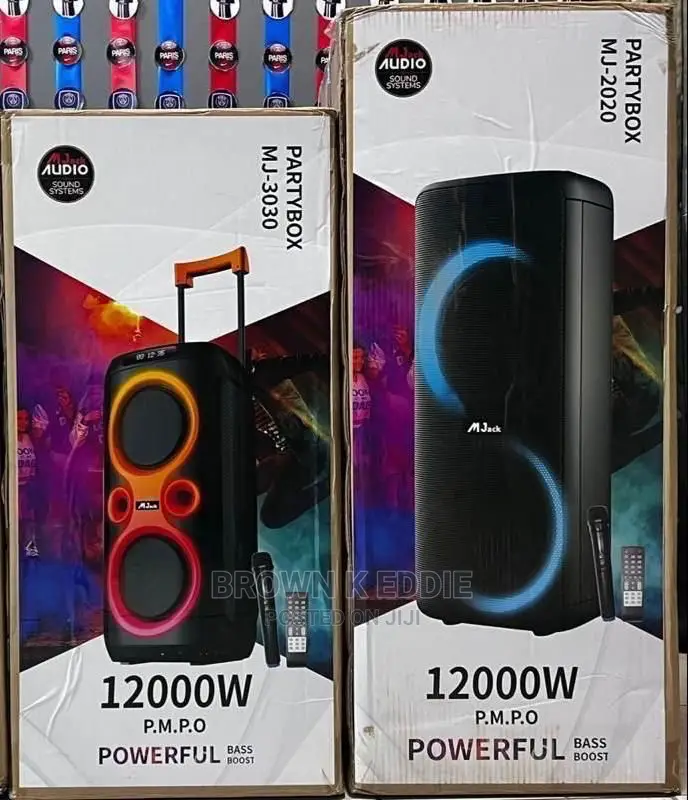 Party Box Speakers 12000w
