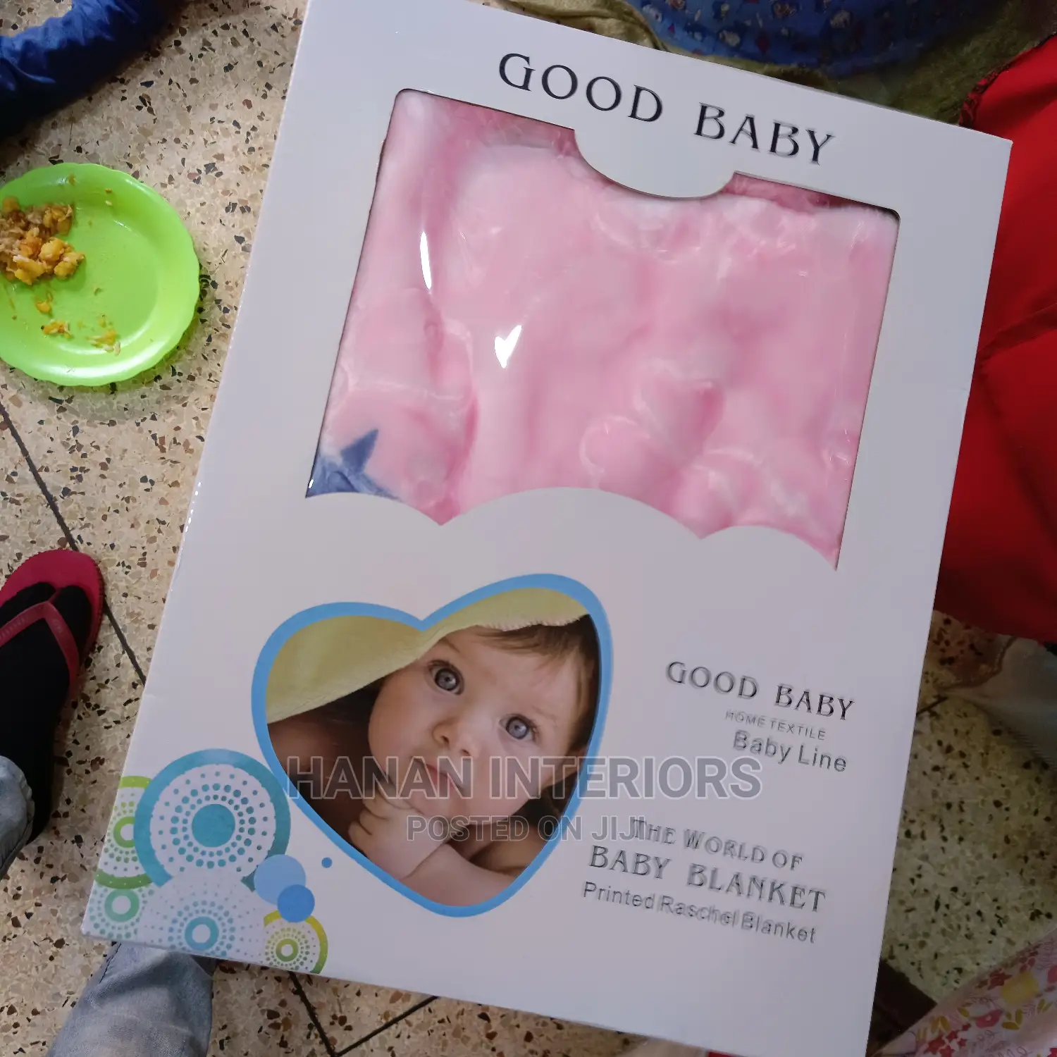 Good Baby Blanket- Pink and Blue