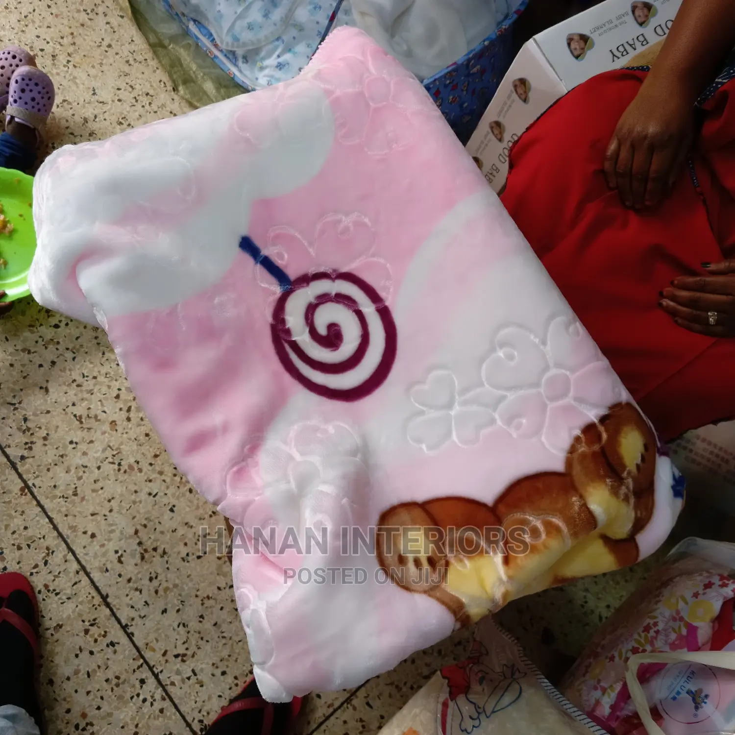 Good Baby Blanket- Pink and Blue