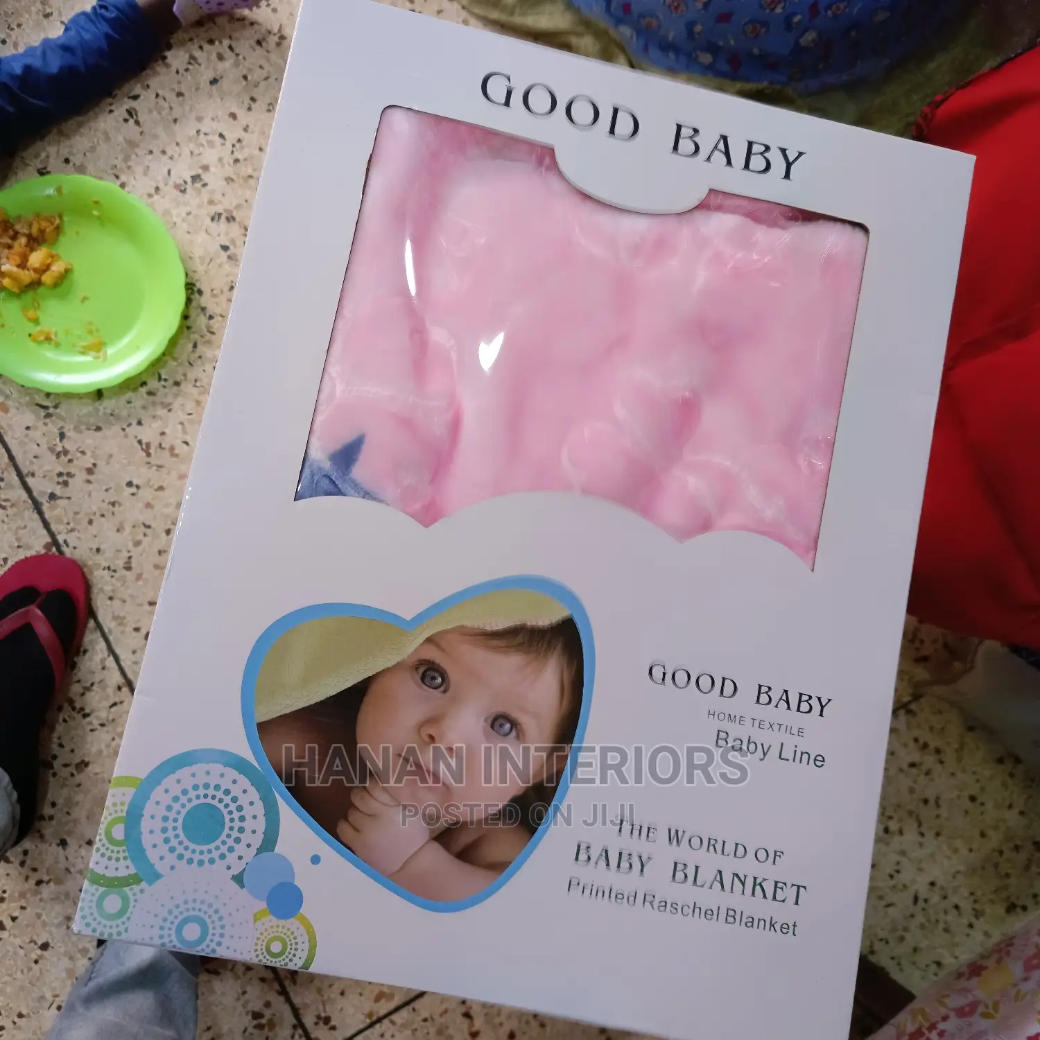 Good Baby Blanket- Pink and Blue