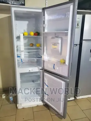 340 Liters Chiq Double Door Fridge With Water Dispenser