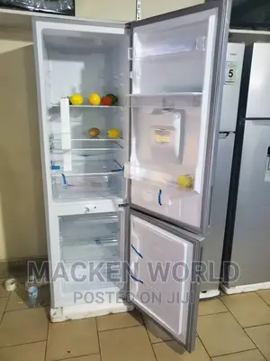 340 Liters Chiq Double Door Fridge With Water Dispenser
