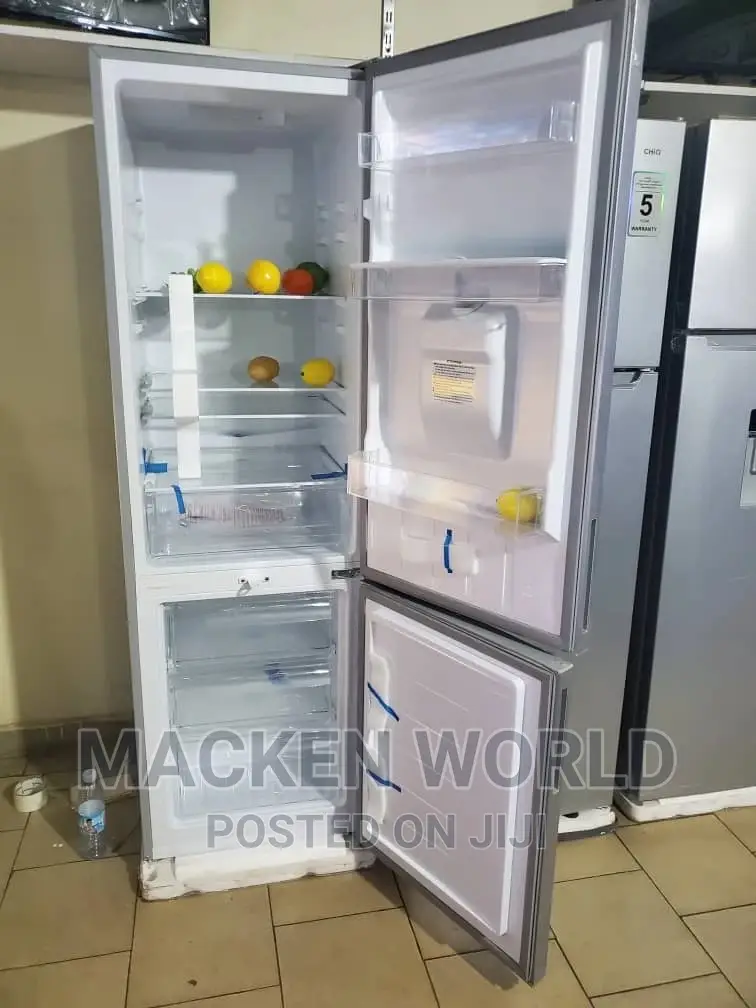 340 Liters Chiq Double Door Fridge With Water Dispenser