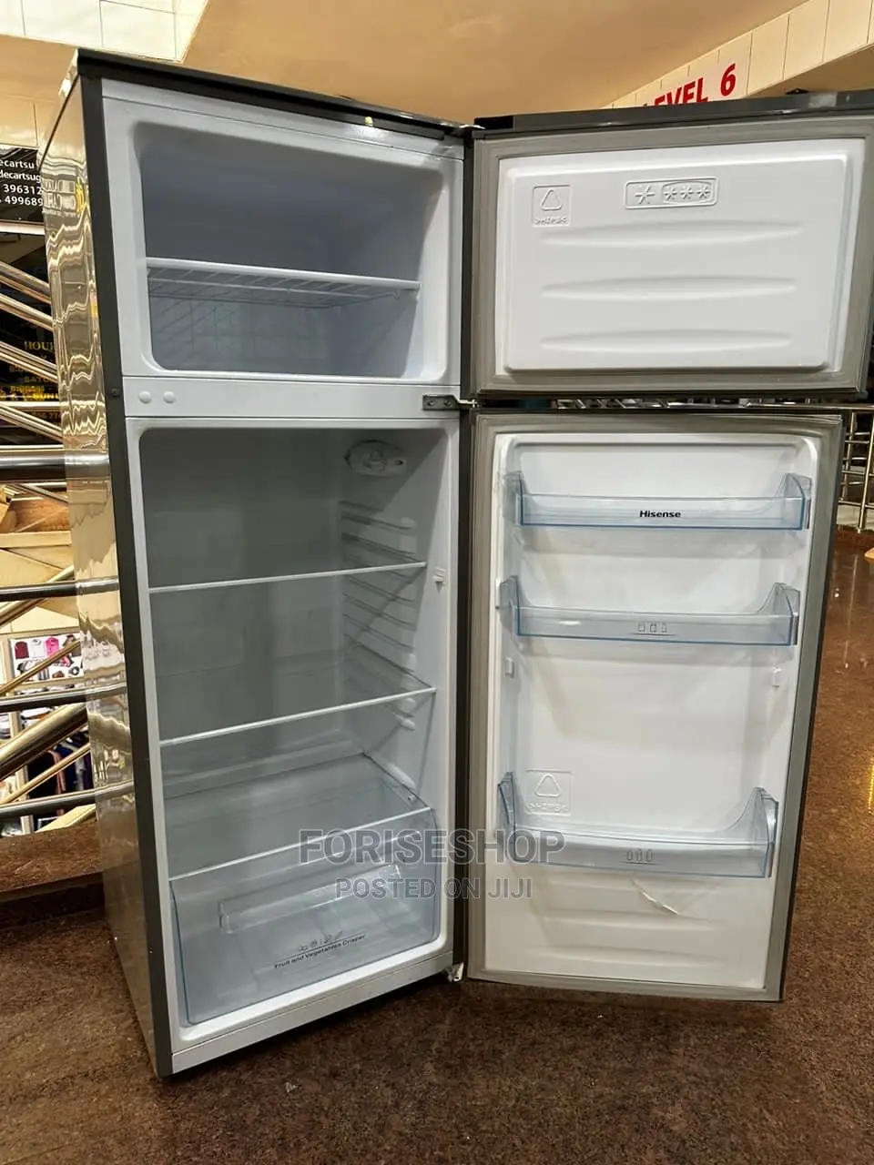 Hisense 328l Double Door Fridge Frost Free