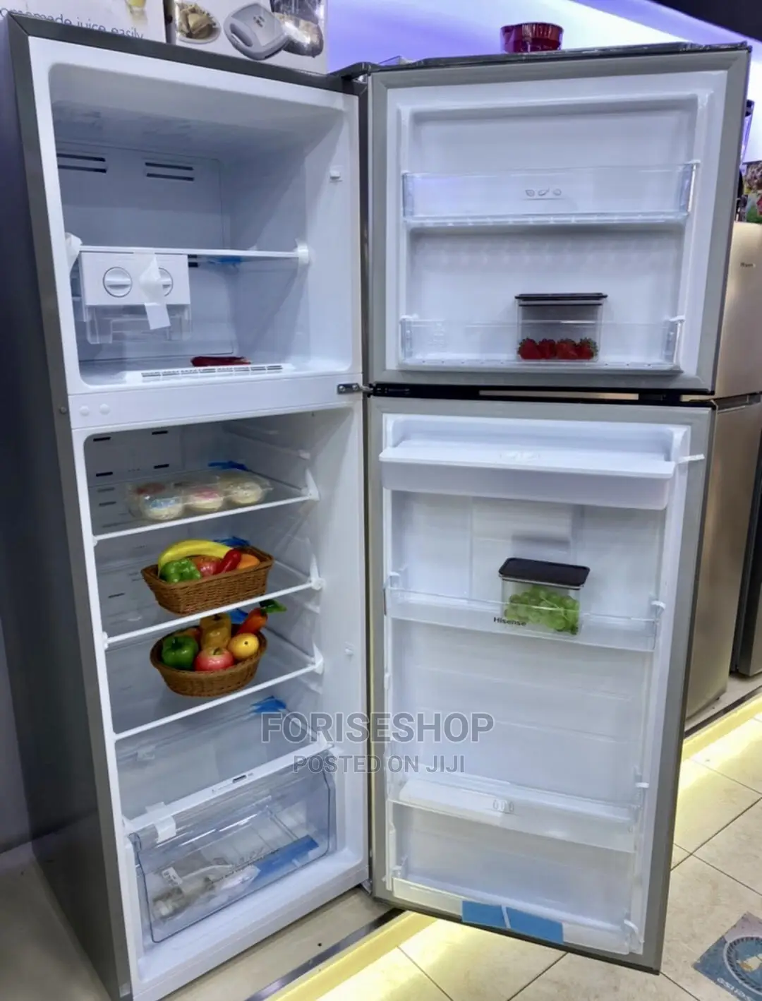 Hisense 419 Litres Double Door With A Dispenser