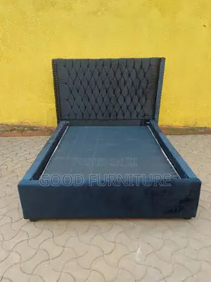 Beautiful Black 5X6 Corporate Bed