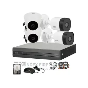 CCTV Kit 4 Ch CCTV Kit 1080 2mp, 2TB Hard Disk