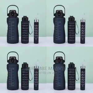 Portable Travel Water Bottle Set