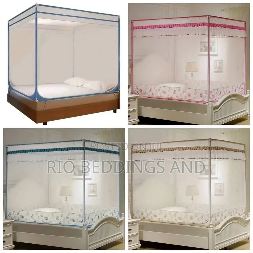 Four Stand Mosquito Net With Zip