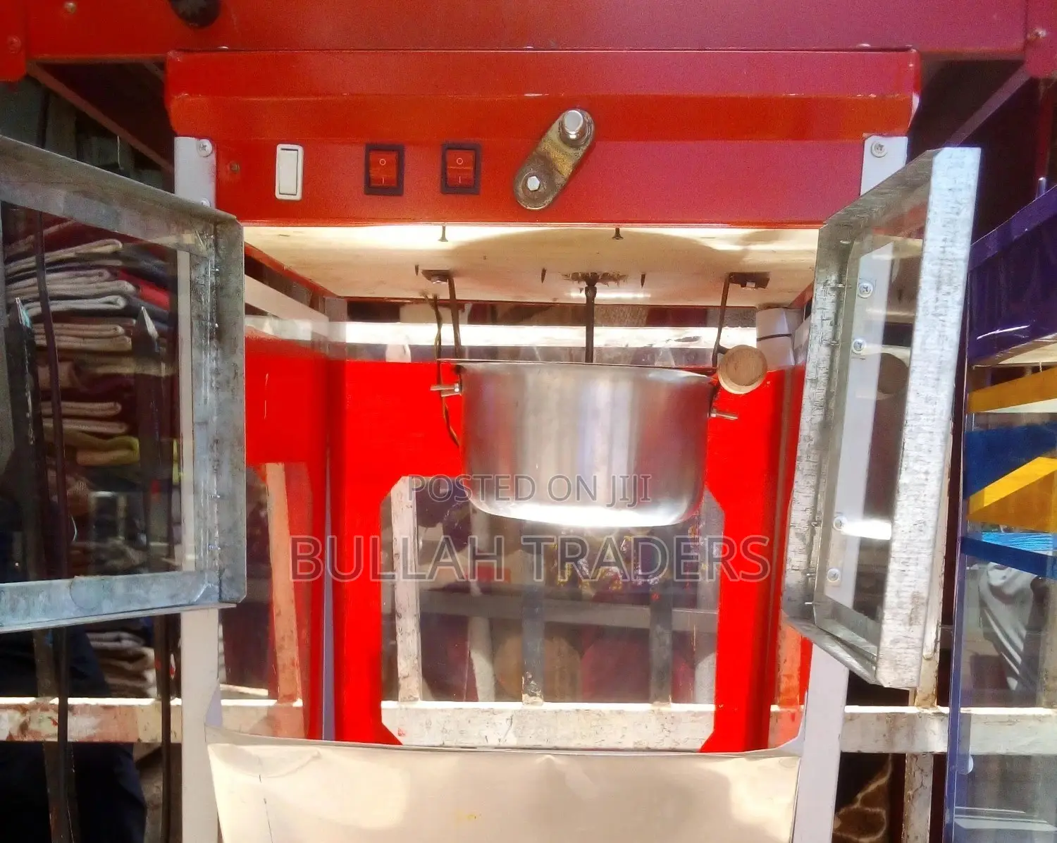 Steel Popcorn Machine ( Electric)