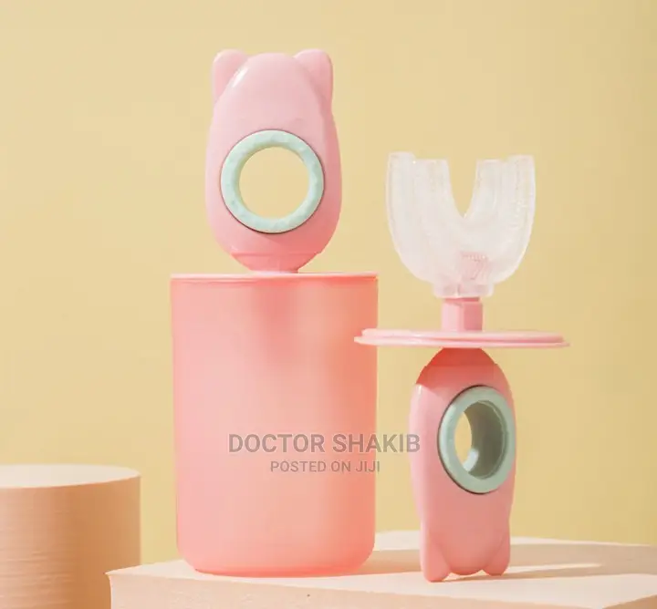 Mouth-to-Mouth U-Shaped Children Toothbrush