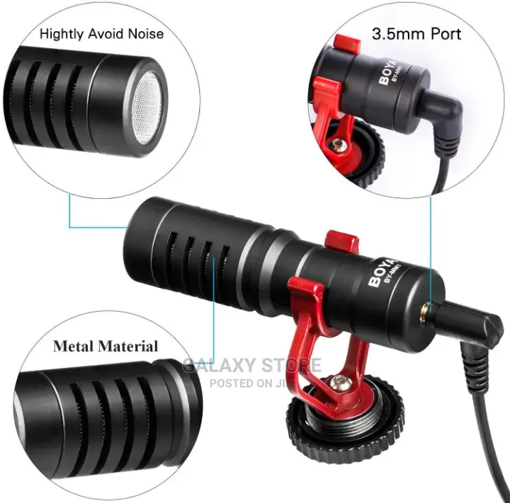Boya Mm1 Camera Microphone Universal Shotgun Mic for Camera
