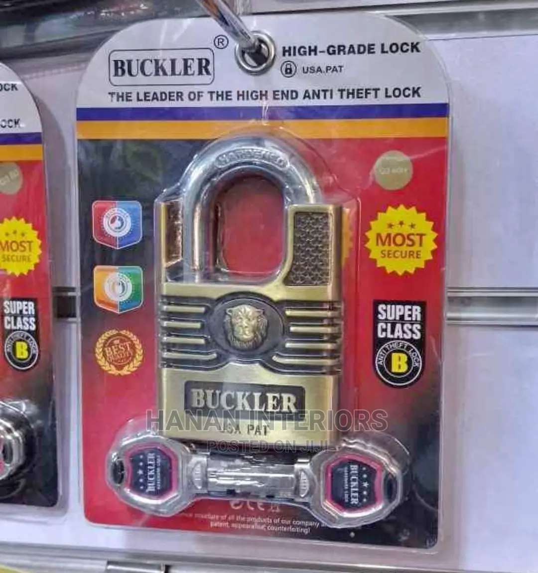 Buckler Anti Theft Padlocks With Guard