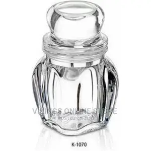 4 Piece Spice, Salt, Pepper Shaker Rack Organizer – Clear.