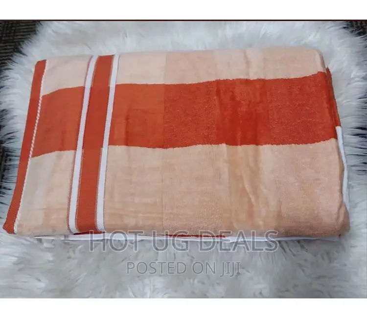 150x 100cm Large Size Velvet Cotton Bath Towel - Multi Color