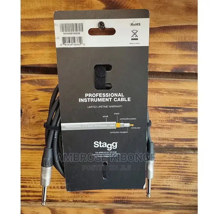 High Performance Jack to Jack Audio Mic Cable From 4mitres.