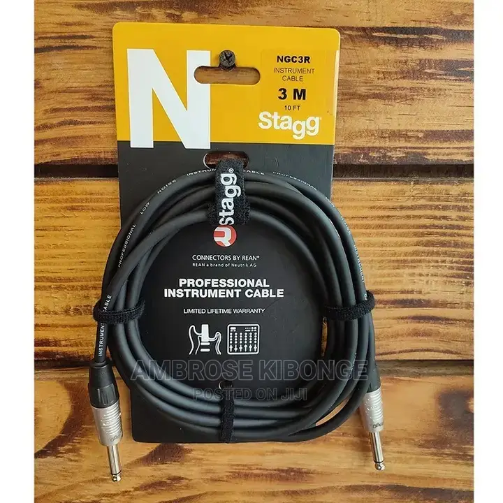 High Performance Jack to Jack Audio Mic Cable From 4mitres.