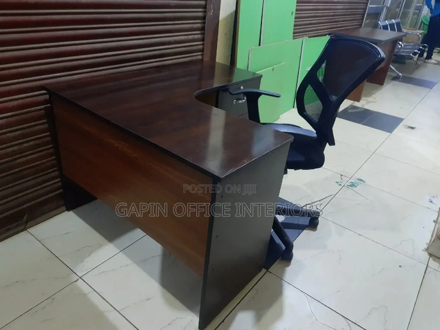 Office Table With Chair, All Used