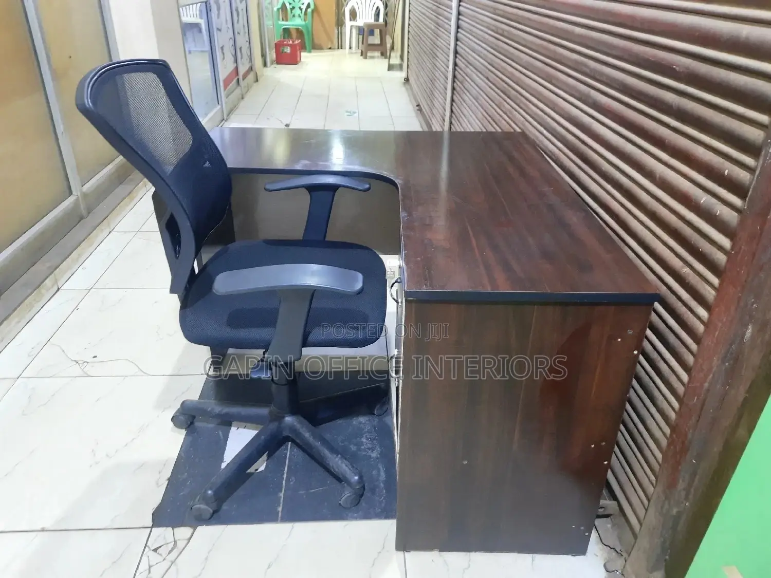 Office Table With Chair, All Used