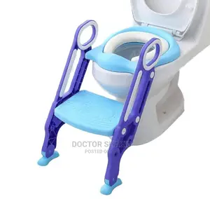 Kids Toilet Ladder Purple Blue