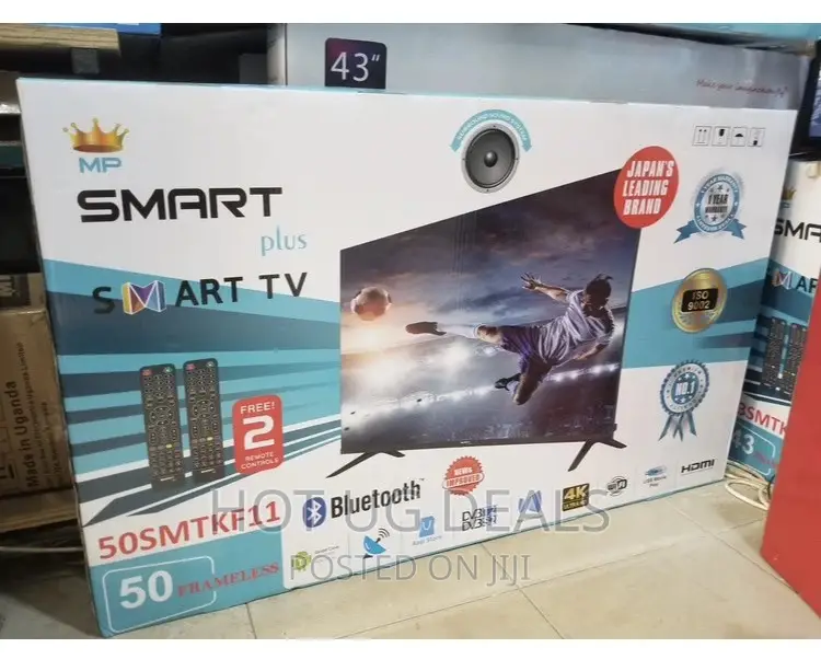 Smartplus 50" Smart Free To Air Smart Andriod Tv Black