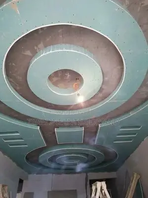 Styling Gypsum Ceiling.