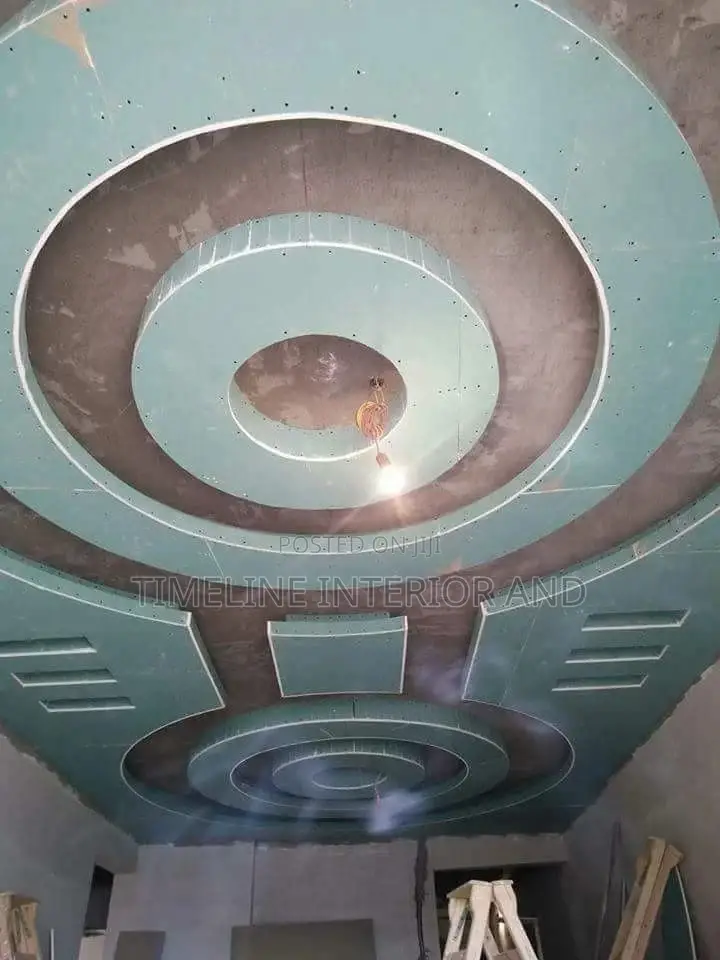 Styling Gypsum Ceiling.