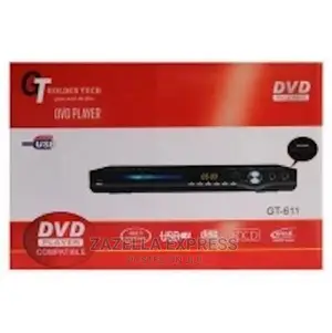 Golden Tech DVD Player With HDMI Port GT-611,100-240V- 50/60
