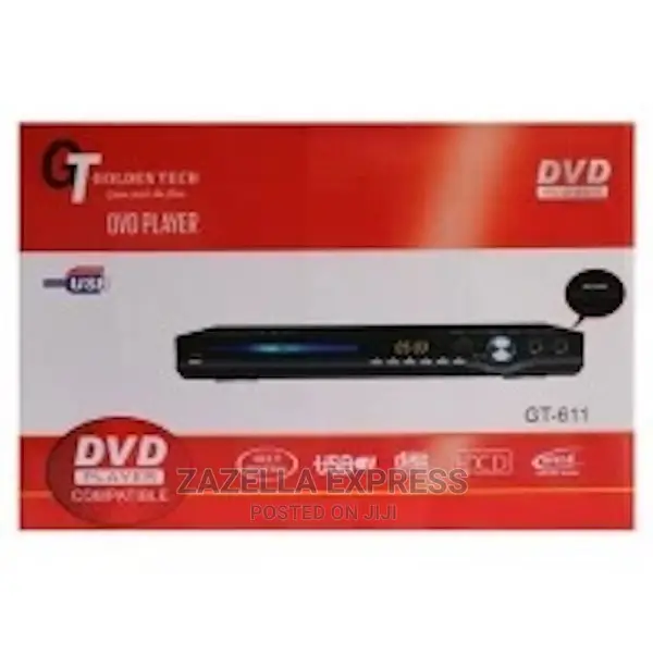 Golden Tech DVD Player With HDMI Port GT-611,100-240V- 50/60