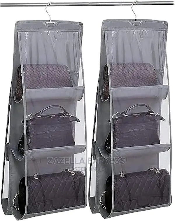 Hanging Handbag/ Purse Storage Organizer - Color Varies